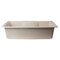 Alfi Brand Biscuit 35" Drop-In Sgl Bowl Granite Composite Kitchen Sink AB3520DI-B - alternate 7